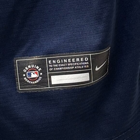 Rafael Devers Nike Boston Red Sox #11 Alternate Blue Road Jersey Size XL - Picture 3 of 7